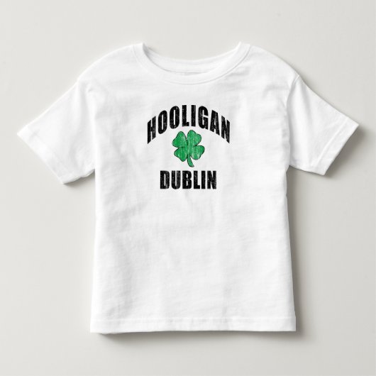 アイルランドの不良ダブリン トドラーTシャツ (正面)