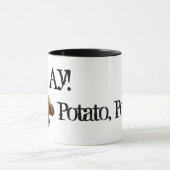 "アイルランドの中傷"のマグ マグカップ (中央)