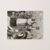 アイルランドの人々に4つを示すセントパトリック ジグソーパズル (横)