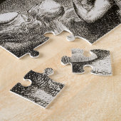 アイルランドの人々に4つを示すセントパトリック ジグソーパズル (側面)