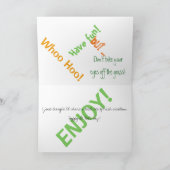 アイルランドの人は決して酔った挨拶状ではないです カード (内部)