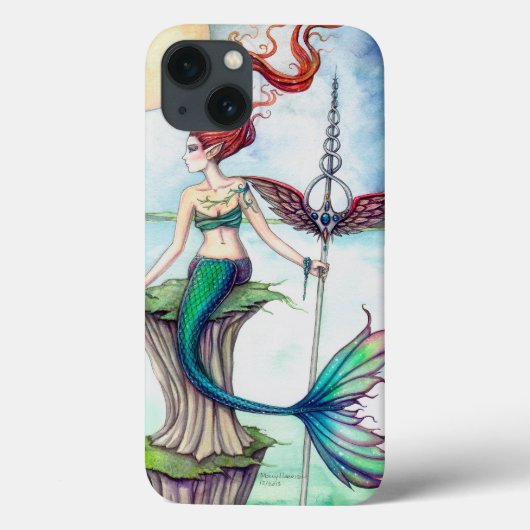アイルランドの人魚 ファンタジーアート 風 Case-Mate iPhoneケース (裏面)