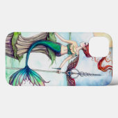 アイルランドの人魚 ファンタジーアート 風 Case-Mate iPhoneケース (裏面 (横))