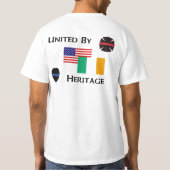 アイルランドの伝統 Tシャツ (裏面)