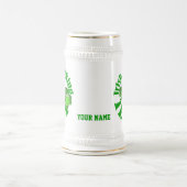 アイルランドの個人化された飲みチーム ビールジョッキ (中央)