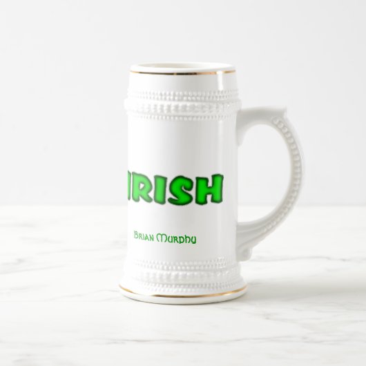 アイルランドの個人的なマグ/ステイン ビールジョッキ (右)
