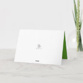 アイルランドの写真カードの聖パトリックの日運 シーズンカード (裏面)