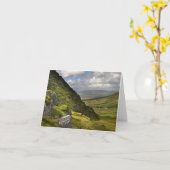 アイルランドの写真 カード (黄色い花)