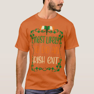 アイルランドの出口を行う可能性が最も高い2 Tシャツ