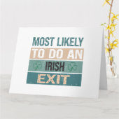 アイルランドの出口を行う可能性が最も高い カード (黄色い花)