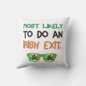 アイルランドの出口を行う可能性が最も高い クッション (裏面)