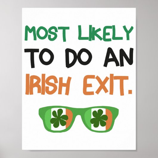 アイルランドの出口を行う可能性が最も高い ポスター (正面)