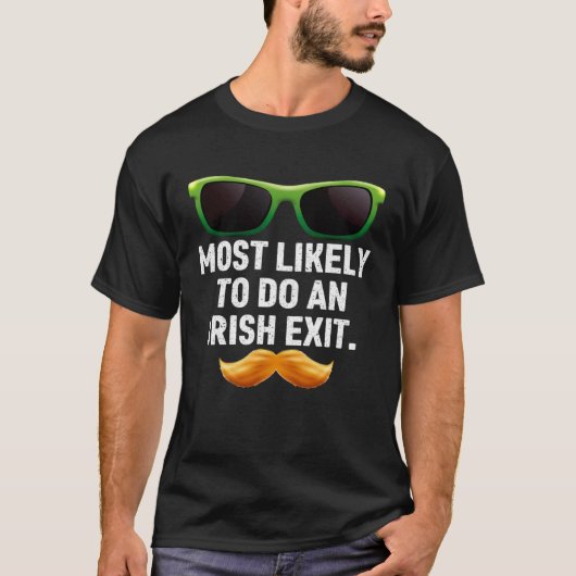 アイルランドの出口を行う可能性が最も高い Tシャツ (正面)