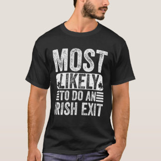 アイルランドの出口を行う可能性が最も高い Tシャツ