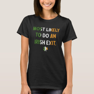 アイルランドの出口セントパトリックsシャムをする可能性が最も高い tシャツ