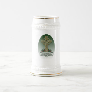 アイルランドの初期ユダヤ人のクリスマスの陶磁器ビールステイン ビールジョッキ