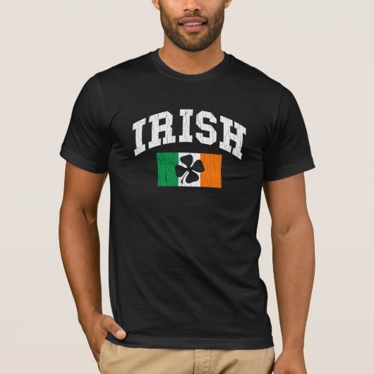 アイルランドの動揺してなデザイン Tシャツ (正面)