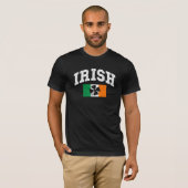 アイルランドの動揺してなデザイン Tシャツ (正面フル)