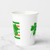 [アイルランドの友人]聖パトリックスの日トースト – 白 紙コップ (左)