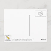 アイルランドの友情への願いを込めたカード ポストカード (裏面)