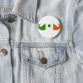 アイルランドの口ひげのバッジ 缶バッジ (インサイチュ)