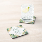 アイルランドの古い祝福 - ゴールドダストとバラ コースター (右側)