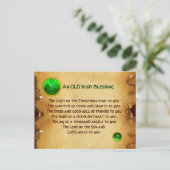 アイルランドの古い賛美聖降誕祭 シーズンポストカード (スタンド正面)