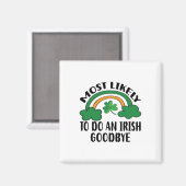 アイルランドの善行を行う可能性が最も高い5 マグネット (正面/裏面)