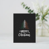 アイルランドの国旗と一緒にクリスマスをお祝い シーズンポストカード (スタンド正面)