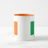 アイルランドの国旗のコーヒーマグ マグカップ (中央)