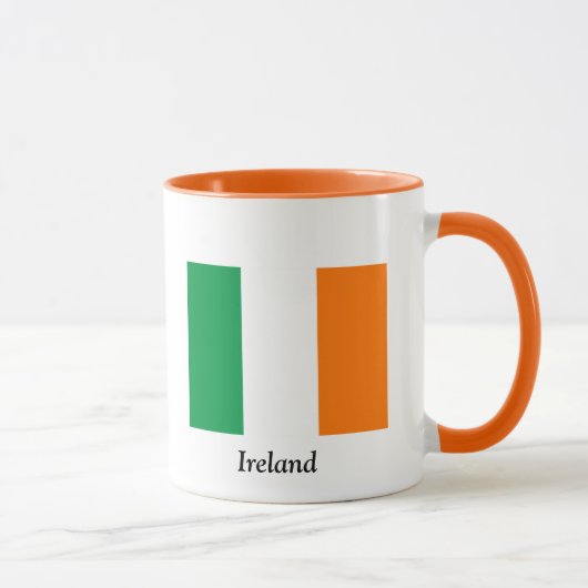 アイルランドの国旗のコーヒーマグ マグカップ (右)