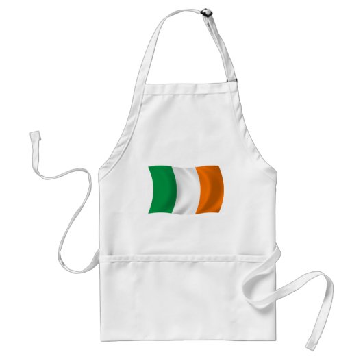 アイルランドの国旗エプロン スタンダードエプロン (正面)