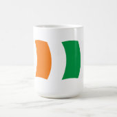アイルランドの国旗マグカップ コーヒーマグカップ (中央)