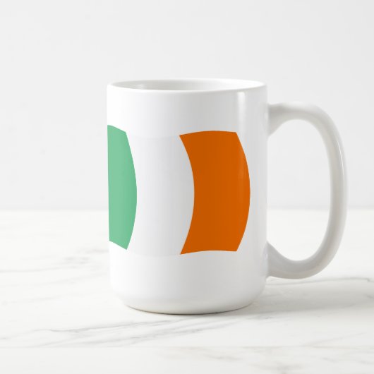 アイルランドの国旗マグカップ コーヒーマグカップ (右)