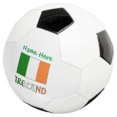 アイルランドの国旗 オリジナルプリント サッカーボール (3/4)