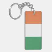 アイルランドの国旗 キーホルダー (正面左)