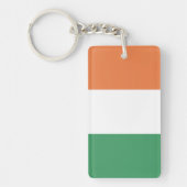 アイルランドの国旗 キーホルダー (正面)