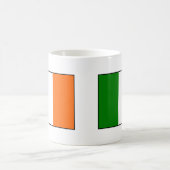 アイルランドの国旗 コーヒーマグカップ (中央)