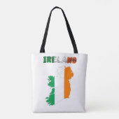 アイルランドの国旗 トートバッグ (裏面)