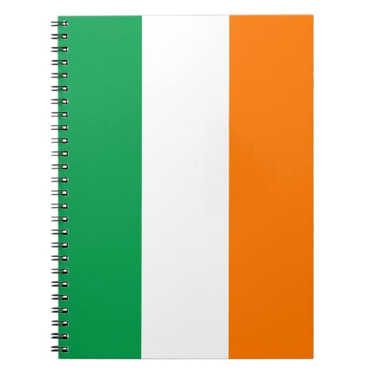 アイルランドの国旗 ノートブック (正面)