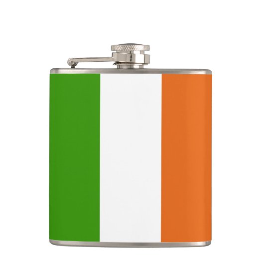 アイルランドの国旗 フラスク (正面)