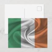 アイルランドの国旗 ポストカード (正面/裏面)