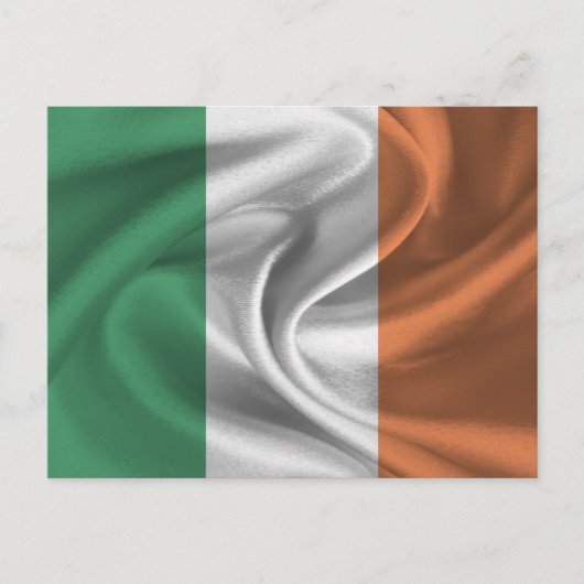 アイルランドの国旗 ポストカード (正面)