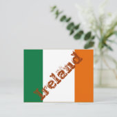 アイルランドの国旗 ポストカード (スタンド正面)