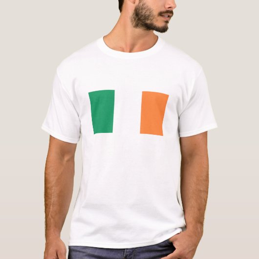 アイルランドの国旗 Tシャツ (正面)