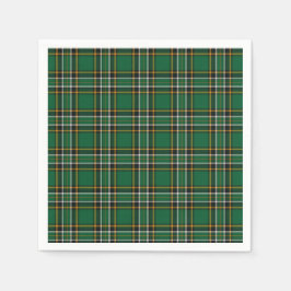 アイルランドの国 tartan スタンダードカクテルナプキン