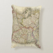 アイルランドの地図 アクセントクッション (裏面(縦))