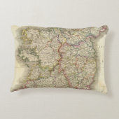 アイルランドの地図 アクセントクッション (裏面)