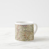 アイルランドの地図 エスプレッソカップ (正面右)