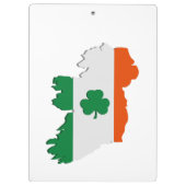 アイルランドの地図 クリップボード (裏面)